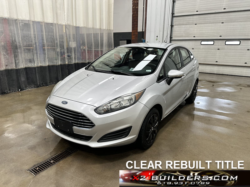 2016 Ford Fiesta S CLEAR REBUILT TITLE